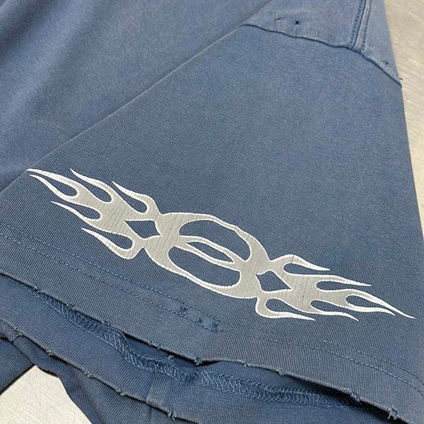 希少バレンシアガ コピー Burning Unity Tシャツ ロゴ 半袖 コットン bat27406